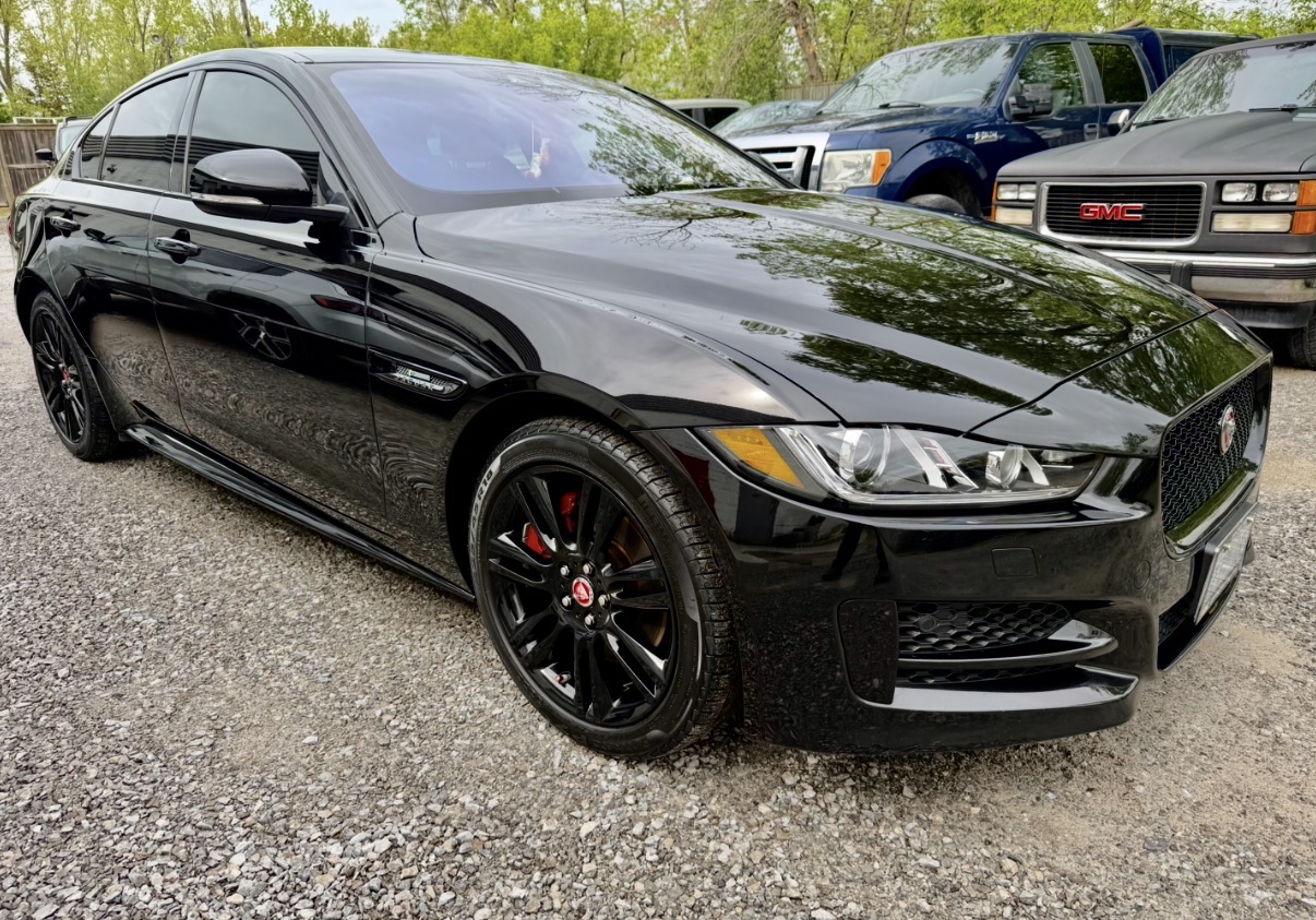 Black Jaguar detailed at Lavigne Autospa